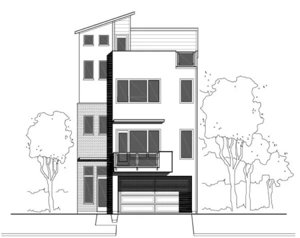 Townhouse Plan E2052 A1.1