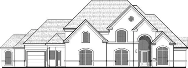 Two Story House Plan D2268