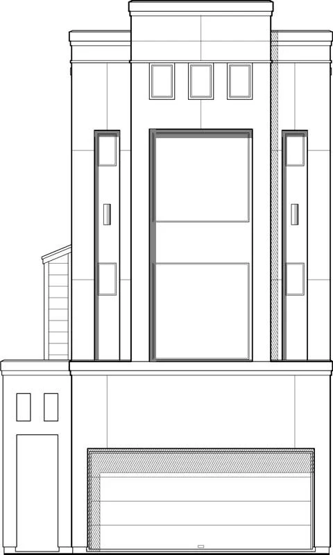 Townhouse Plan D2007 & D2182