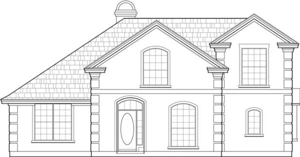 Two Story House Plan C5267