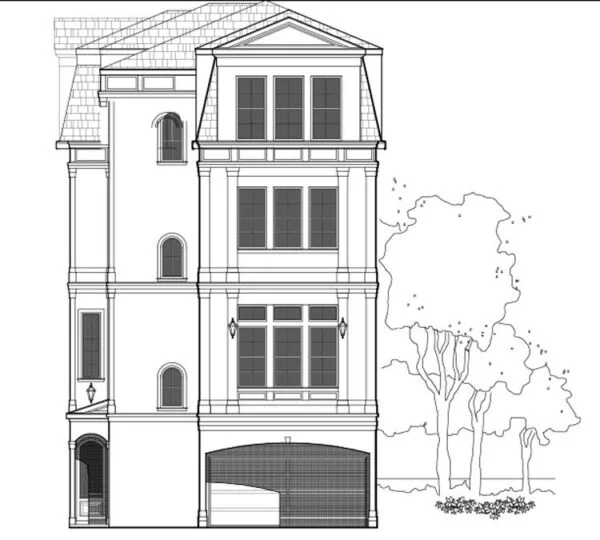 Townhouse Plan E3026 A1.1L