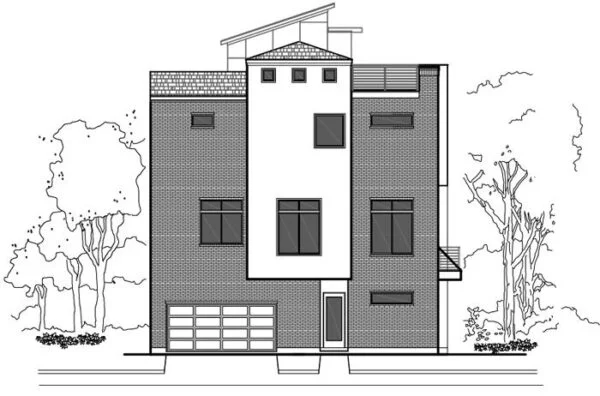 Townhouse Plan E2078 A4.2