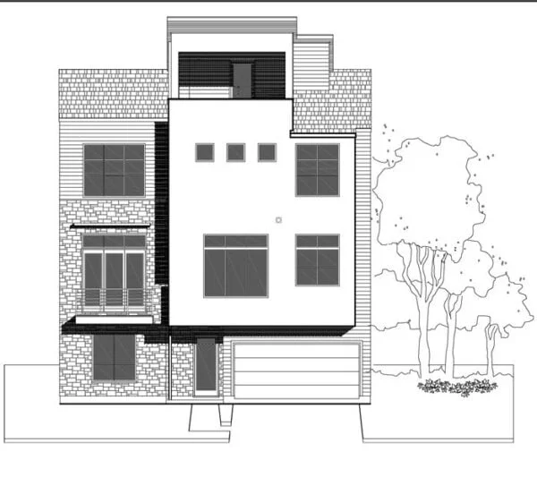 Townhouse Plan E2237 D1.1