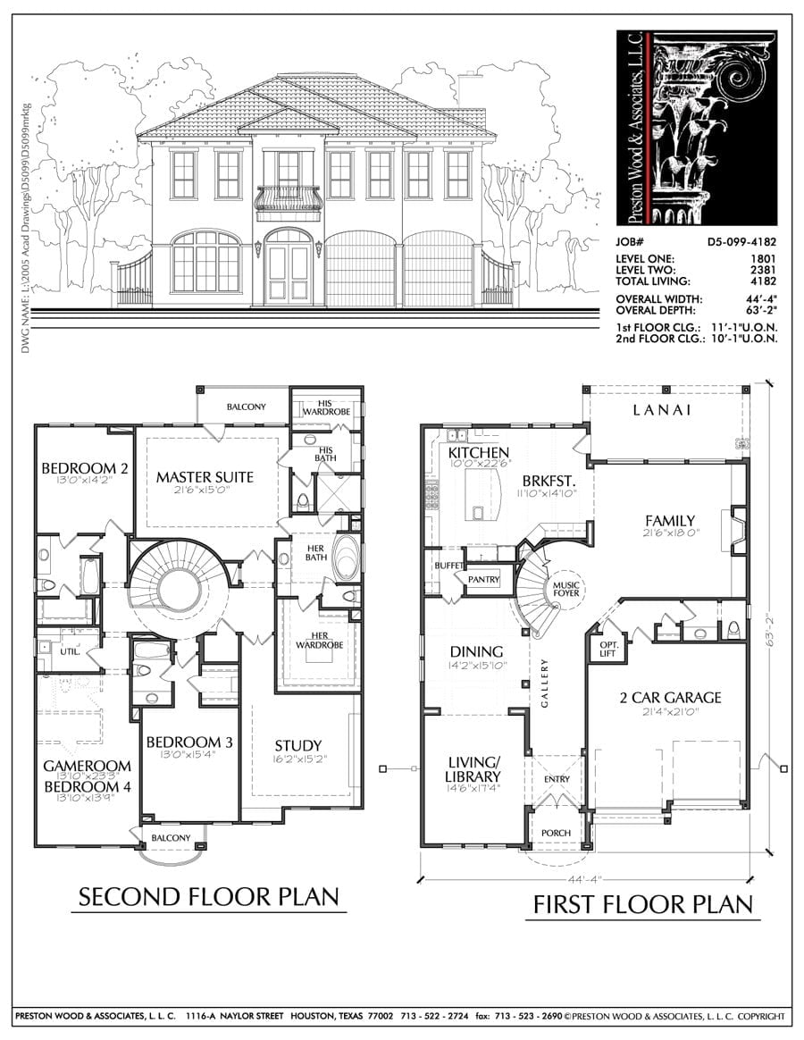 Floor Plan Of A Two Story House Viewfloor co