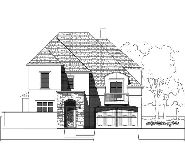 Two Story House Plan E2184