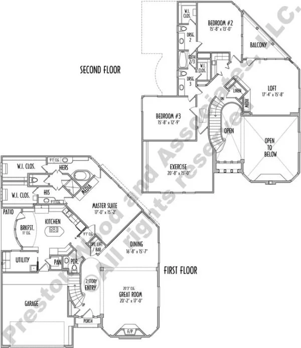 Urban House Plan C8065