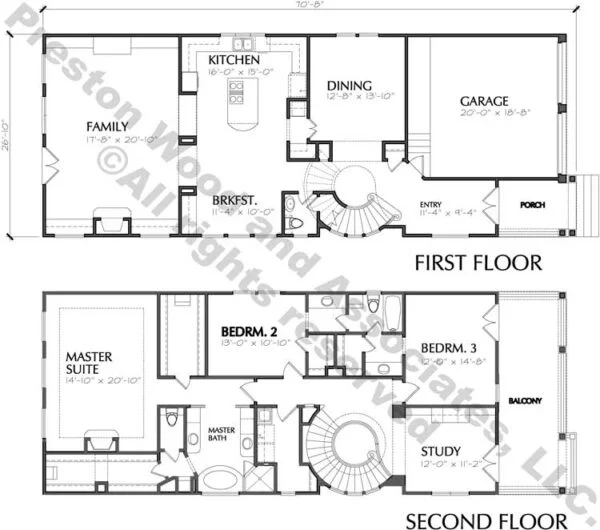 Urban House Plan D2044