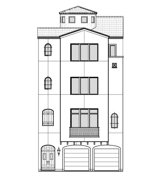 Townhouse Plan E2221