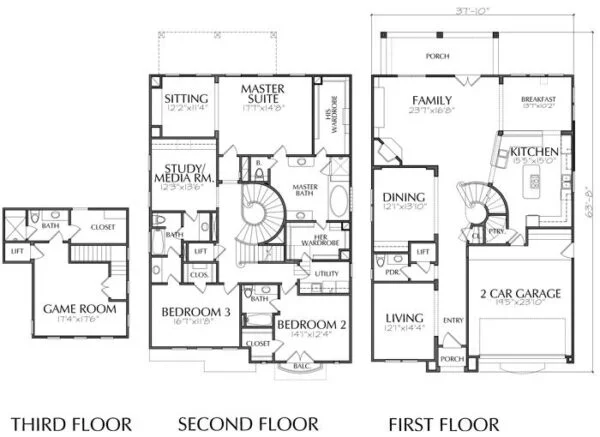 Urban House Plan E0106