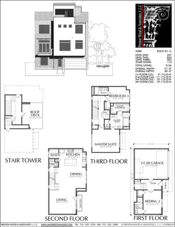 Townhouse Plan E2237 D1.1