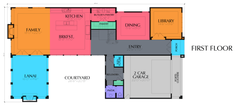 Two Story Home Plan