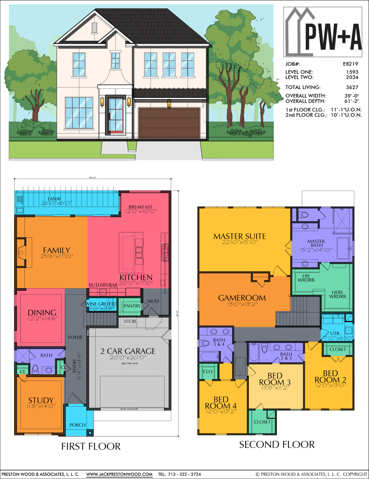 Two Story Home Plan