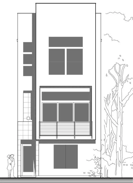 Townhouse Plan D2272-2071