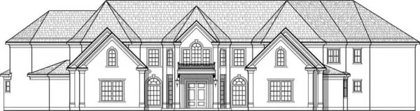 Two Story House Plan C8311