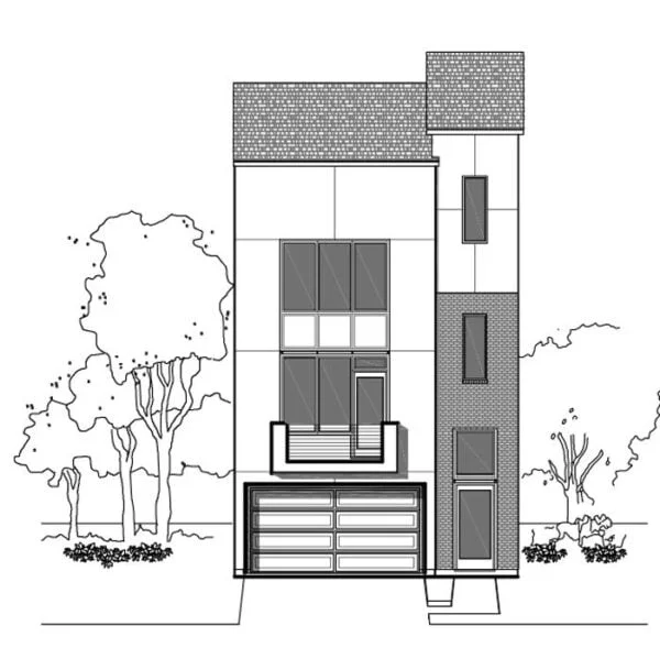 Townhouse Plan E3009 A1.1