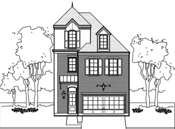 Townhouse Plan E0108 A1.3