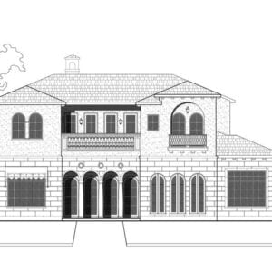 Two Story House Plan E2062