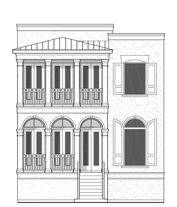 Urban House Plan C8120