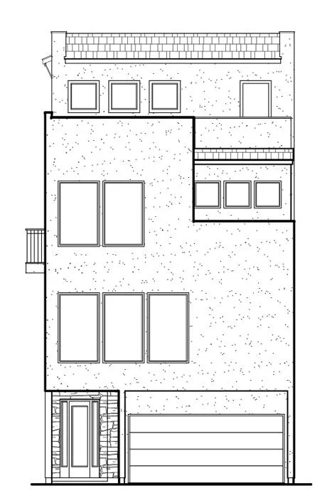 Townhouse Plan D6272 B2c